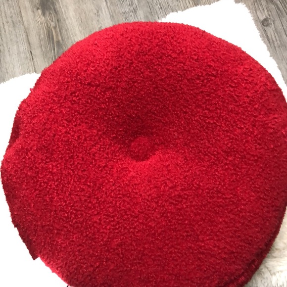 Peppermint Candy Cane Swirl Pillow - Picture 3 of 9